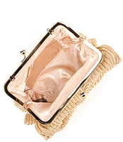 Antonio Melani Crochet XL Bow Clutch