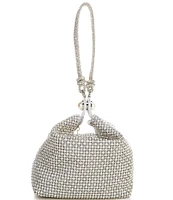 Antonio Melani Crystal Mesh Wristlet