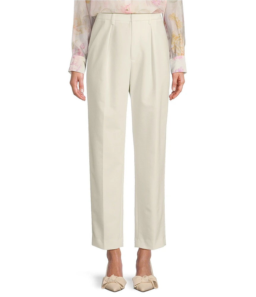 Antonio Melani Crystal Twill Flat Front Pants