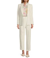 Antonio Melani Crystal Twill Flat Front Pants
