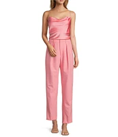 Antonio Melani Crystal Twill Flat Front Pants