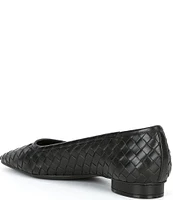 Antonio Melani Deacon Woven Leather Ballet Flats