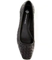 Antonio Melani Deacon Woven Leather Ballet Flats