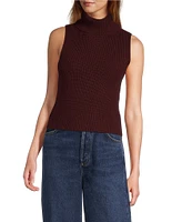 Antonio Melani Dylon Turtleneck Sleeveless Sweater