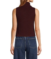 Antonio Melani Dylon Turtleneck Sleeveless Sweater