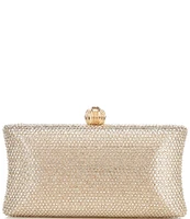 Antonio Melani Encrusted Rhinestone Minaudiere Clutch