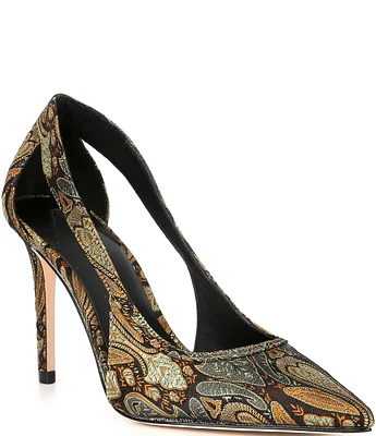 Antonio Melani Eston Paisley Jacquard Dress Pumps