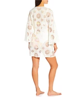 Antonio Melani Eyelet Front Knot Dress Swim Cover-Up