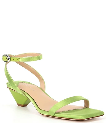 Antonio Melani Fina Satin Dress Sandals