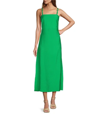 Antonio Melani Isabella Square Neck Sleeveless A-Line Dress