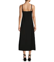 Antonio Melani Isabella Square Neck Sleeveless A-Line Dress