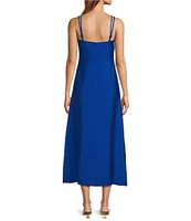 Antonio Melani Isabella Square Neck Sleeveless A-Line Dress
