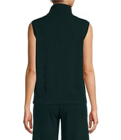 Antonio Melani Ivone Turtleneck Cashmere Sleeveless Sweater