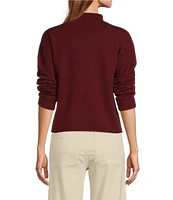 Antonio Melani Jessica Mock Neck Cashmere Sweater