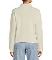 Antonio Melani Jessica Mock Neck Cashmere Sweater