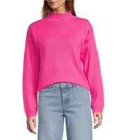 Antonio Melani Jessica Mock Neck Cashmere Sweater