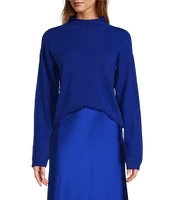 Antonio Melani Jessica Mock Neck Cashmere Sweater