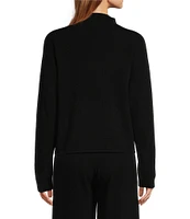 Antonio Melani Jessica Mock Neck Cashmere Sweater