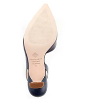 Antonio Melani Kacy Slingback Leather Pumps