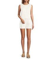Antonio Melani Kaelie Mid Rise Denim Shorts