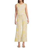 Antonio Melani Coordinating Kai Floral Soutache Sleeveless Blouse