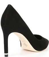 Antonio Melani Kara Kidsuede Leather Pointed Toe Pumps