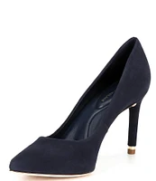 Antonio Melani Kara Kidsuede Leather Pointed Toe Pumps