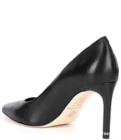 Antonio Melani Kara Pointed Toe Leather Pumps