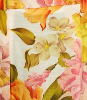 Antonio Melani Kori Linen Coordinating Floral Printed Pant