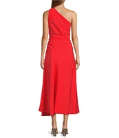Antonio Melani Lena One Shoulder Sleeveless Maxi Dress
