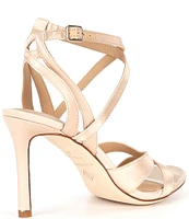 Antonio Melani Lione Satin Strappy Dress Sandals