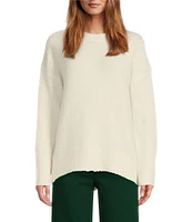 Antonio Melani Lorella Imitation Alpaca Round Neck Long Sleeve Sweater