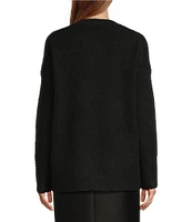Antonio Melani Lorella Imitation Alpaca Round Neck Long Sleeve Sweater