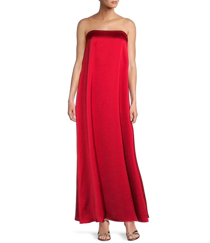 Antonio Melani Lucia Shift Strapless Maxi Dress