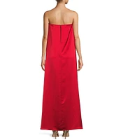 Antonio Melani Lucia Shift Strapless Maxi Dress