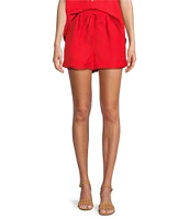 Antonio Melani Luz Linen Blend Mid Rise Coordinating Shorts