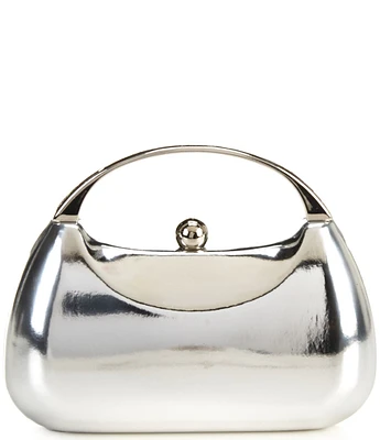 Antonio Melani Mirrored Mini Top Handle Clutch
