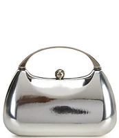 Antonio Melani Mirrored Mini Top Handle Clutch
