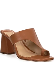 Antonio Melani Murray Leather Toe Loop Sandals