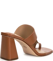 Antonio Melani Murray Leather Toe Loop Sandals