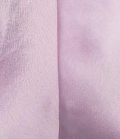Antonio Melani Myla Short Sleeved Drapey Satin Maxi Dress