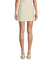 Antonio Melani Noa Textured Cotton Mini Skirt