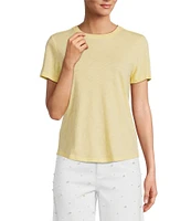 Antonio Melani Pamela Short Sleeve Knit Cotton Tee shirt