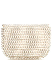 Antonio Melani Pearl Beaded Flap Crossbody