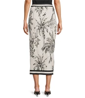 Antonio Melani Printed Toile Coordinating Clio Wrap Skirt
