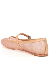 Antonio Melani Remmie Mesh Mary Jane Flats