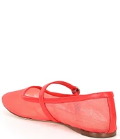 Antonio Melani Remmie Mesh Mary Jane Flats