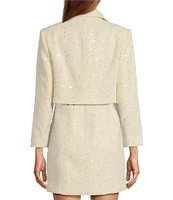 Antonio Melani Rita Sequin Tweed Jacket