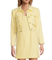 Antonio Melani Rita Tweed Long Sleeve Jacket