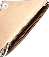 Antonio Melani Sarah Metallic Envelope Clutch